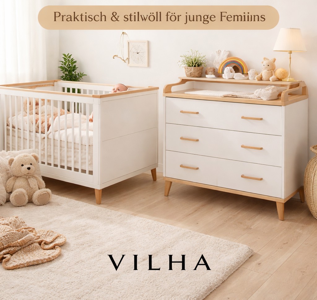 Babyzimmer-Set: Wickelkommode und Babybett – Warum ein Komplett-Set für junge Familien die beste Wahl ist